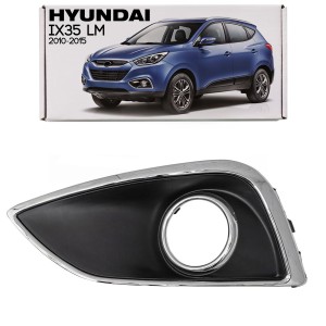 HYUNDAI ix35 LM 2010-2015 KRATKA ZAŚLEPKA PRZEDNIEJ LAMPY PRZECIWMGIELNEJ LEWA 865852Y000