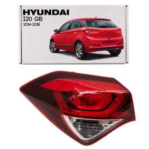 HYUNDAI i20 II GB 2014-2018 HATCHBACK PRZED LIFTINGIEM KAROSERYJNA LAMPA TYLNA LEWA 92401C7000