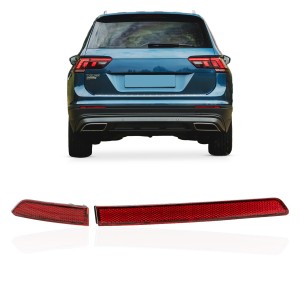 VOLKSWAGEN TIGUAN II AD1 2016-2020 PRZED FACELIFTINGIEM ODBLASK TYLNEGO ZDERZAKA LEWY 5NA945105