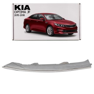 KIA OPTIMA IV JF 2015-2018 PRZED LIFTINGIEM CHROMOWANA LISTWA ZDERZAKA PRZEDNIEGO PRAWA 86564D5000