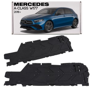 MERCEDES A-CLASS W177 2018+ MATERIAŁOWA OSŁONA PODWOZIA LEWA A1776808602