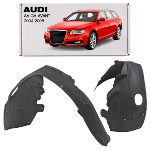 AUDI A6 C6 4F AVANT 2004-2008 PRZED FACELIFTINGIEM MATERIAŁOWE NADKOLE PRZEDNIE LEWE 4F0821133A