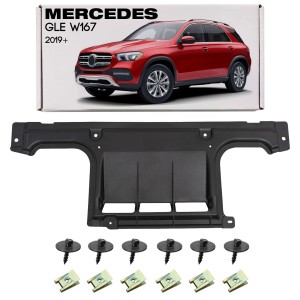 MERCEDES GLE W167 2019+ OSŁONA PODWOZIA TYLNA Z KOMPLETEM ŚRUB A1675200900