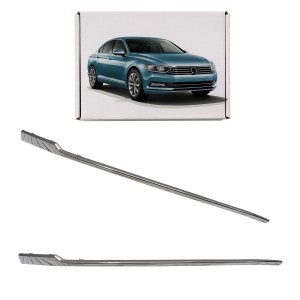 VOLKSWAGEN PASSAT B8 3G 2015-2019 PRZED FACELIFTINGIEM CHROMOWANA LISTWA PRZEDNIEGO ZDERZAKA PRAWA 3G0853254
