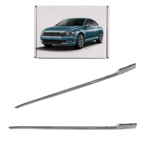 VOLKSWAGEN PASSAT B8 3G 2015-2019 PRZED FACELIFTINGIEM CHROMOWANA LISTWA PRZEDNIEGO ZDERZAKA LEWA 3G0853253