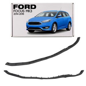 FORD FOCUS MK3 III 2014-2018 PO FACELIFTINGU LISTWA USZCZELKA ZDERZAKA PRZEDNIEGO FIEB17F788AF