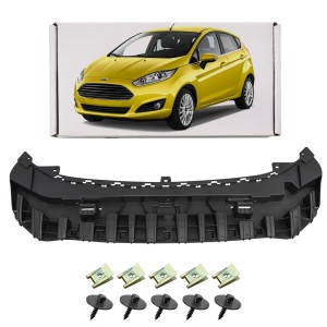 FORD FIESTA MK7 VII 2012-2017 PO FACELIFTINGU OSŁONA PRZEDNIEGO ZDERZAKA Z KOMPLETEM ŚRUB C1BB8B384AB
