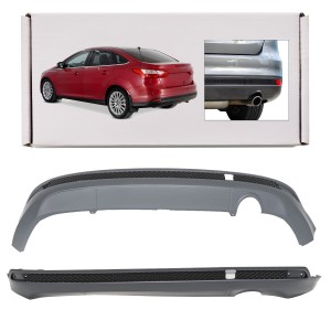 FORD FOCUS MK3 III 2010-2014 SEDAN PRZED FACELIFTINGIEM SPOILER DOKŁADKA TYLNEGO ZDERZAKA BM51A17906BA
