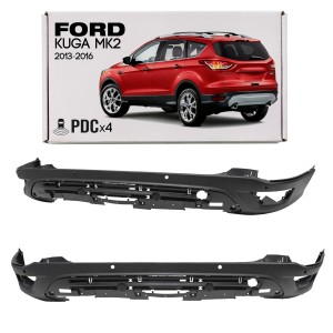 FORD KUGA MK2 II 2013-2016 PRZED FACELIFTINGIEM ZDERZAK TYLNY Z PDC CV4417K835AA