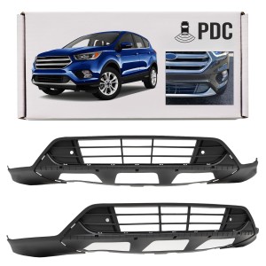 FORD KUGA MK2 II 2016-2019 PO FACELIFTINGU SPOILER DOKŁADKA PRZEDNIEGO ZDERZAKA Z PDC GV4517F775DA