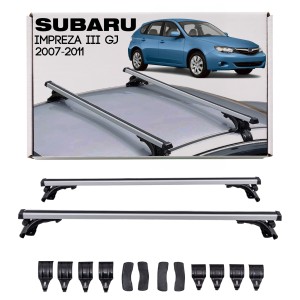 SUBARU IMPREZA III GJ 2007-2011 BAGAŻNIK DACHOWY BELKI DO DACHU 120 CM
