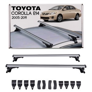 TOYOTA COROLLA X E14 2006-2013 BAGAŻNIK DACHOWY BELKI DO DACHU 120 CM