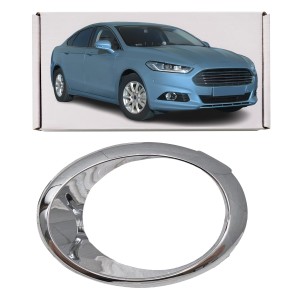 FORD FUSION MK2 II 2012-2016 PRZED FACELIFTINGIEM CHROMOWANA RAMKA PRZEDNIEGO HALOGENU PRAWA DS7Z17E810AA