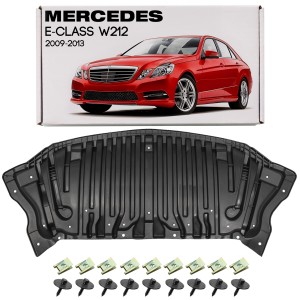 MERCEDES E-CLASS W212 2009-2013 PRZED FACELIFTINGIEM OSŁONA PRZEDNIEGO ZDERZAKA Z KOMPLETEM ŚRUB A2125202123
