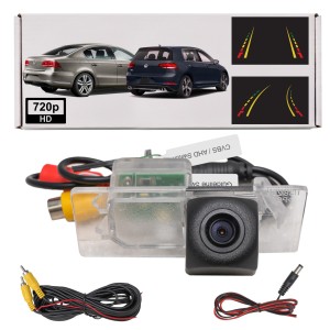 VOLKSWAGEN AMAROK EOS GOLF PASSAT POLO SCIROCCO TOUAREG KAMERA COFANIA FULL HD DYNAMICZNE LINIE ZINTEGROWANA Z LAMPĄ TABLICY