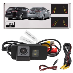 FORD MONDEO MK4 IV 2007-2014 KAMERA COFANIA FULL HD DYNAMICZNE LINIE ZINTEGROWANA Z LAMPĄ