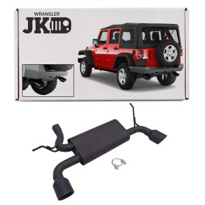 JEEP WRANGLER JK 2007-2018 PODWÓJNY STALOWY WYDECH TUNINGOWY