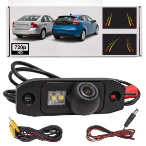 VOLVO S40 V40 KAMERA COFANIA FULL HD DYNAMICZNE LINIE ZINTEGROWANA Z LAMPĄ