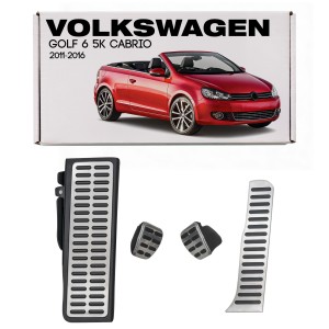 VOLKSWAGEN GOLF 6 VI 5K CABRIO 2011-2016 MANUAL NAKŁADKI NA PEDAŁY NAKŁADANE 1K1864551