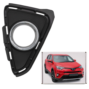 TOYOTA RAV4 IV XA40 2015-2018 PO FACELIFTINGU CHROMOWANA KRATKA HALOGENU ZDERZAK PRZEDNI PRAWY 520300R040