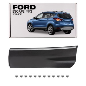 FORD ESCAPE MK3 III 2013-2016 PRZED FACELIFTINGIEM LISTWA TYLNYCH DRZWI LEWA CHROM DV45S24902B