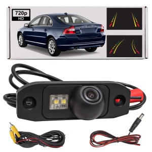 VOLVO S80 II 2006-2015 SEDAN KAMERA COFANIA FULL HD DYNAMICZNE LINIE ZINTEGROWANA Z LAMPĄ