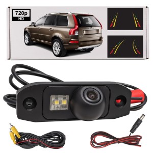 VOLVO XC90 I 2002-2014 KAMERA COFANIA FULL HD DYNAMICZNE LINIE ZINTEGROWANA Z LAMPĄ