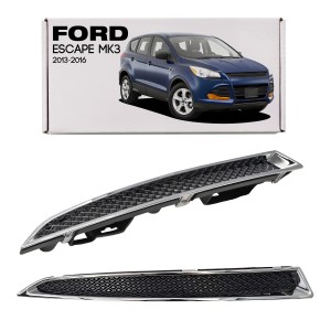 FORD ESCAPE MK3 III 2013-2016 PRZED FACELIFTINGIEM CHROMOWANA LISTWA POD REFLEKTOR PRAWA DV458228AA