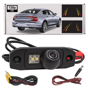 VOLVO S90 2016+ KAMERA COFANIA FULL HD DYNAMICZNE LINIE ZINTEGROWANA Z LAMPĄ