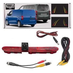 TOYOTA PROACE II  / TOYOTA PROACE II VERSO 2016+ KAMERA COFANIA FULL HD DYNAMICZNE LINIE NAD DRZWI BAGAŻOWE W MIEJSCE ŚWIATŁA STOPU