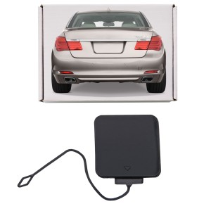 BMW SERIA 7 F01 2008-2013 PRZED FACELIFTINGIEM ZAŚLEPKA HAKA HOLOWNICZEGO TYLNEGO ZDERZAKA PRAWA 51127209925