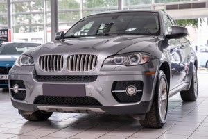 BMW X6 E72 2007-2014 ODBLASK PRZEDNIEGO ZDERZAKA LEWY 63147179991
