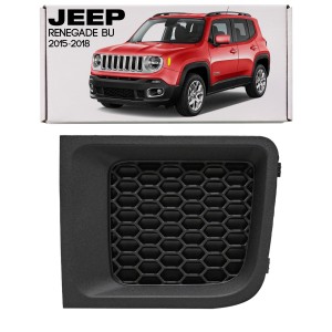 JEEP RENEGADE I BU 2015-2018 PRZED FACELIFTINGIEM ZAŚLEPKA PRZEDNIEGO ZDERZAKA LEWA 5XB62LXHAA