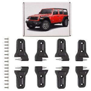 JEEP WRANGLER JL 2018+ 4D ALUMINIOWE ZAWIASY DRZWI KOMPLET 68297681AF