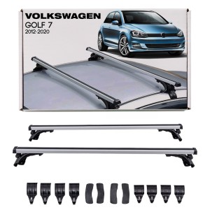 VOLKSWAGEN GOLF 7 VII 5G 2012-2020 BAGAŻNIK DACHOWY BELKI DO DACHU 120 CM