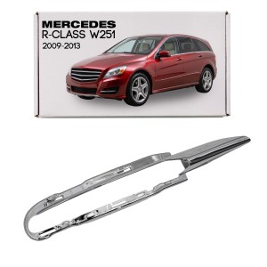 MERCEDES R-CLASS W251 2009-2013 PO FACELIFTINGU CHROMOWANA LISTWA KRATKI PRZEDNIEGO ZDERZAKA PRAWA A2518853823