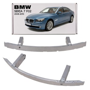 BMW SERIA 7 F02 2008-2013 PRZED FACELIFTINGIEM ALUMINIOWA BELKA WZMOCNIENIE PRZEDNIEGO ZDERZAKA 51117183853