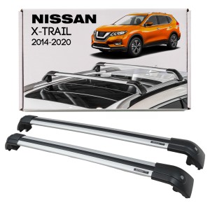 NISSAN X-TRAIL III T32 2014-2020 BELKI DO RELINGÓW DACHOWYCH