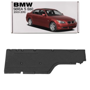 BMW SERIA 5 E60 2003-2010 MATERIAŁOWA OSŁONA PODWOZIA PRAWA 51757177914