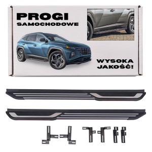 HYUNDAI TUCSON IV NX4 2020+ STOPNIE BOCZNE PROGI SAMOCHODOWE