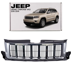 JEEP GRAND CHEROKEE WK2 2010-2014 LAREDO/LIMITED PRZED FACELIFTINGIEM GRILL PRZEDNI ATRAPA CHŁODNICY 55079377AE