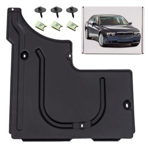 BMW SERIA 7 E66 E67 2001-2008 LONG OSŁONA PODWOZIA TYLNA LEWA Z KOMPLETEM ŚRUB 51717020535