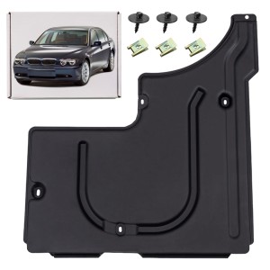BMW SERIA 7 E66 E67 2001-2008 LONG OSŁONA PODWOZIA TYLNA PRAWA Z KOMPLETEM ŚRUB 51717020536