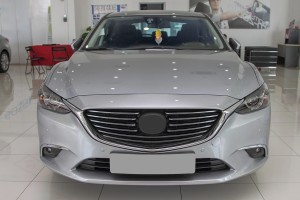 MAZDA 6 III GJ 2014-2018 PO PIERWSZYM LIFTINGU CHROMOWANA LISTWA ZAŚLEPKI HALOGENU LEWA G46L50C22