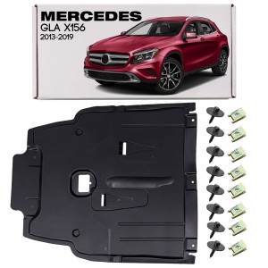 MERCEDES GLA X156 2013-2019 OSŁONA PODWOZIA ŚRODKOWA Z KOMPLETEM ŚRUB A2465200223