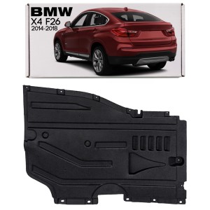 BMW X4 F26 2014-2018 MATERIAŁOWA OSŁONA PODWOZIA TYLNA LEWA 51757213673