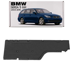 BMW SERIA 5 E61 2003-2010 MATERIAŁOWA OSŁONA PODWOZIA PRAWA 51757177914