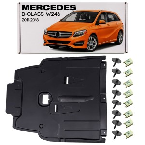 MERCEDES B-CLASS W246 2011-2018 OSŁONA PODWOZIA ŚRODKOWA Z KOMPLETEM ŚRUB A2465200223