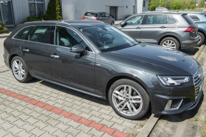 AUDI S4 B9 2015-2019 PRZED FACELIFTINGIEM NAKŁADKI NA KLAMKI WERSJA Z SENSOREM WYPRZEDAŻ