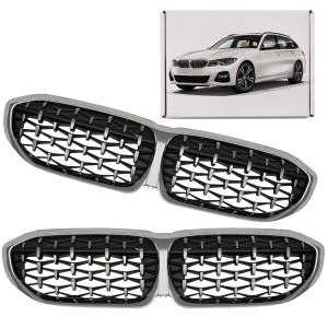 BMW SERIA 3 G21 2018+ GRILL PRZEDNI DIAMOND CHROM ATRAPA NERKI 51138079742